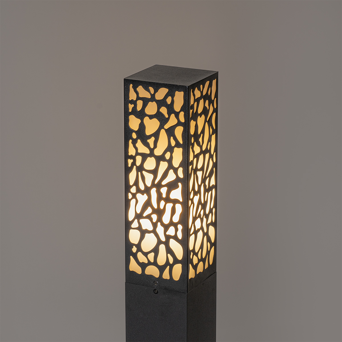 Modern outdoor post black 90 cm IP44 Nicole