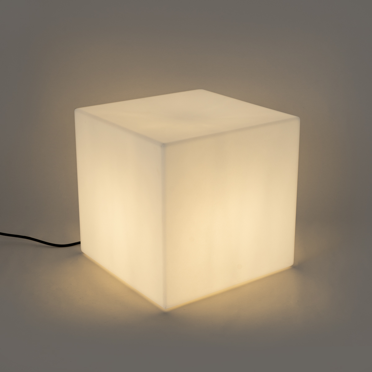 Moderne Außenleuchte weiß 38 cm quadratisch IP44 - Nura