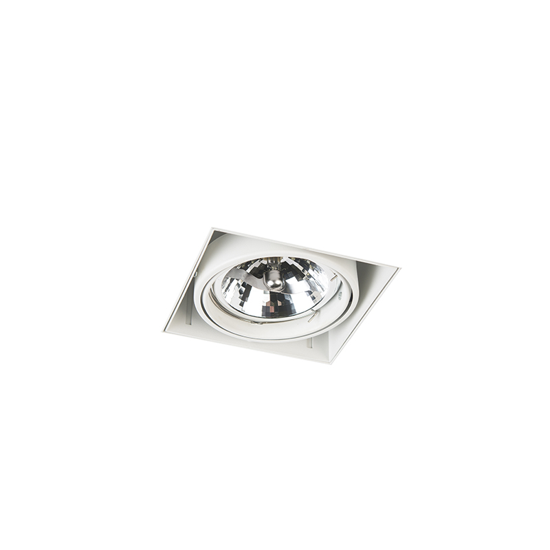 Recessed spot white AR111 swivel and tilt trimless - Oneon