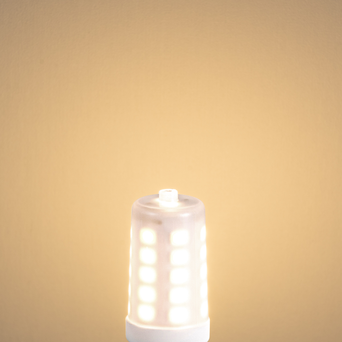 Set de 2 bombillas LED G9 regulables en 3 pasos, opal, 3 W, 250 lúmenes, 2700 K