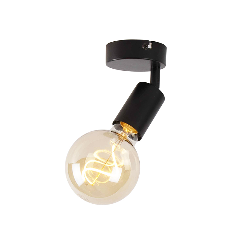 Modern Black Adjustable Spotlight - Facil