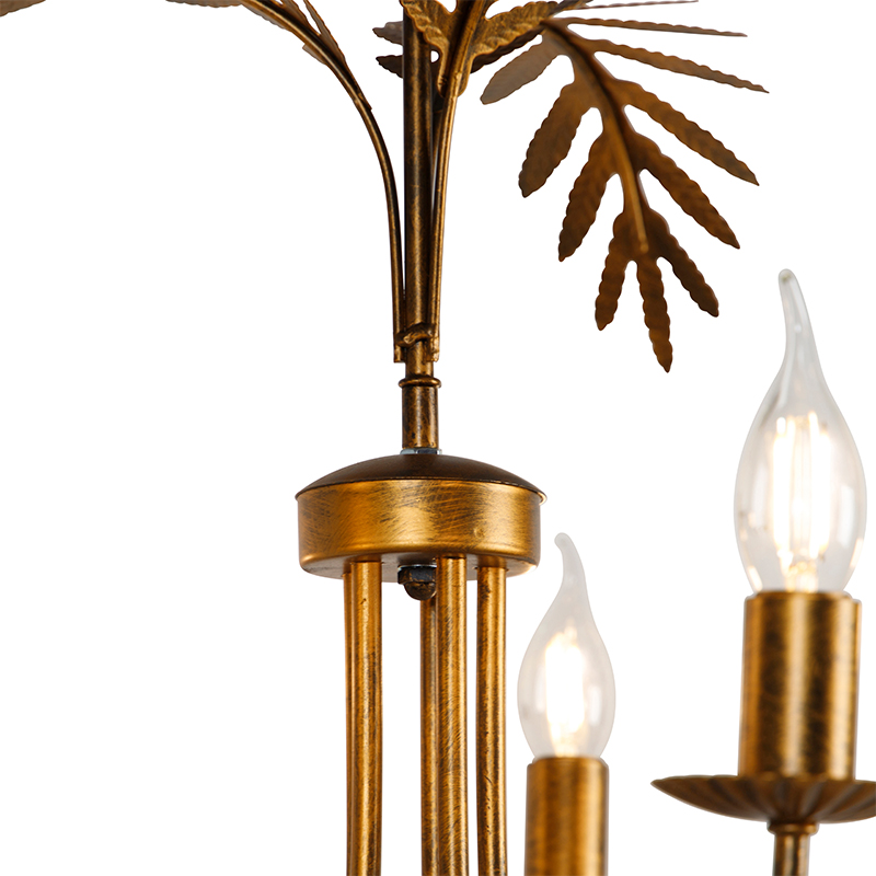 Vintage Chandelier Gold 5-Light - Botanica