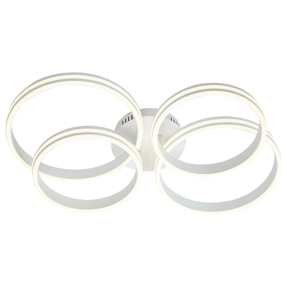 Plafón blanco con LED de 4 luces regulable en 3 pasos - Navara
