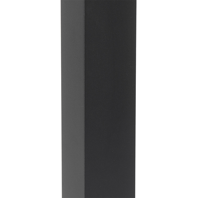Lampada da terra da esterno industriale nera 65 cm IP44 - Baleno