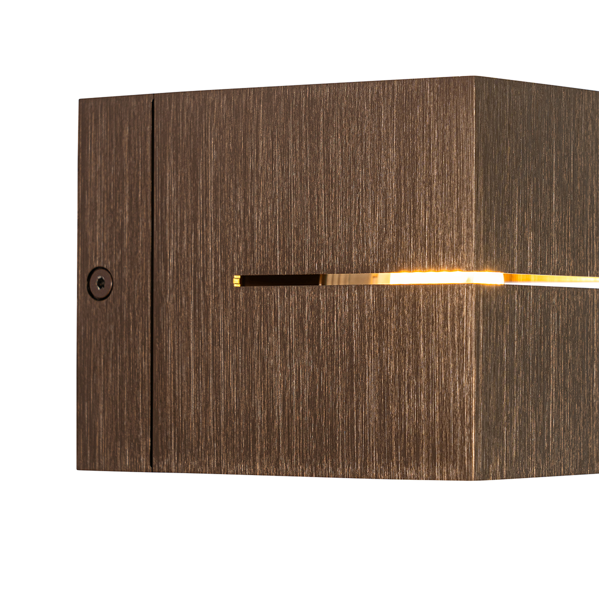 Modern Wall Light Dark Bronze - Transfer Groove