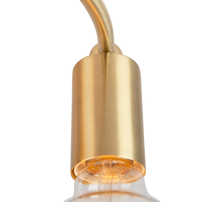 Art Deco Ceiling Light Brass 4-Light - Facile