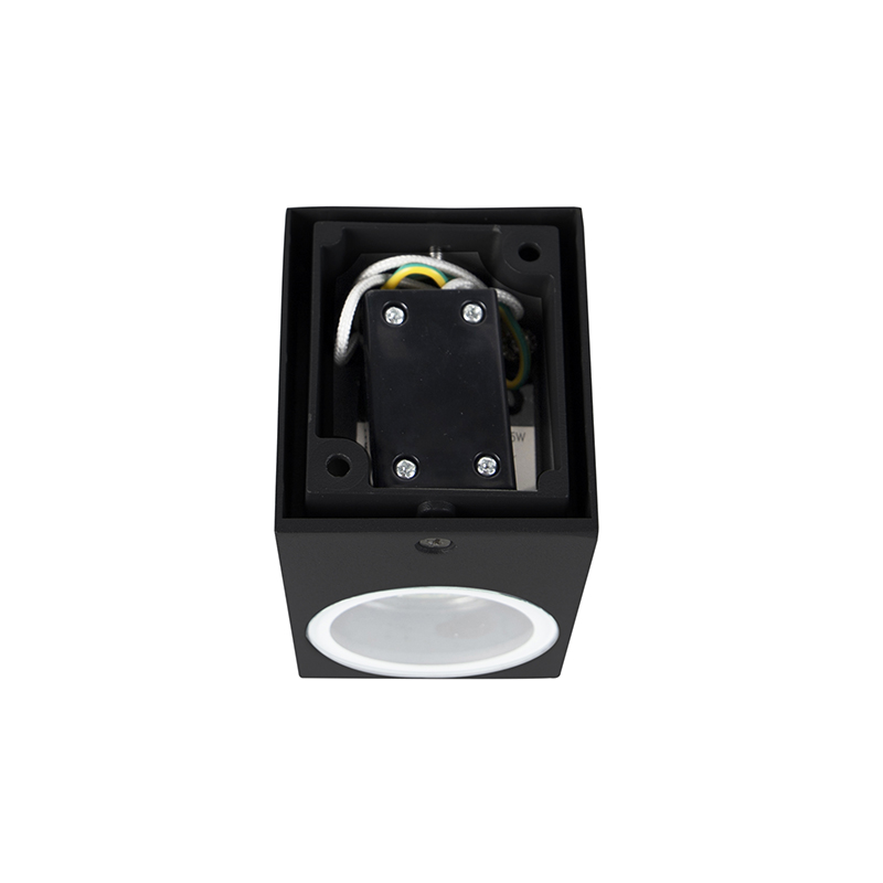 Set of 2 Modern Wall Light Black IP44 - Baleno