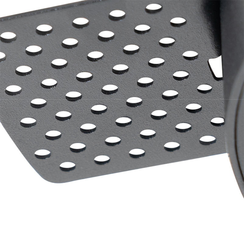 Foco empotrable moderno negro GU10 AR70 redondo sin marco - Oneon