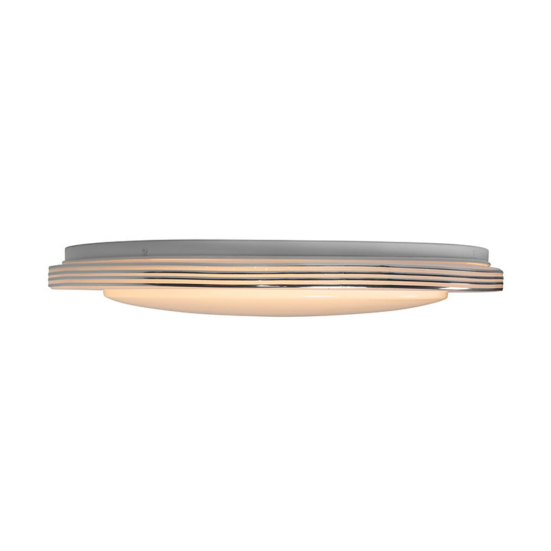 Plafón inteligente blanco 48 cm con LED y regulador RGB - Jochem