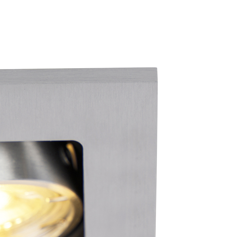 Foco empotrable inteligente de aluminio con WiFi GU10 inclinable - Qure