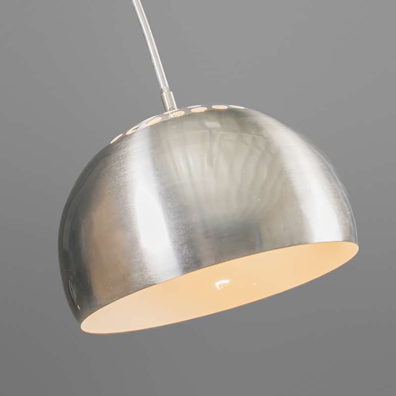 Lampada ad arco moderna in acciaio regolabile - Grande