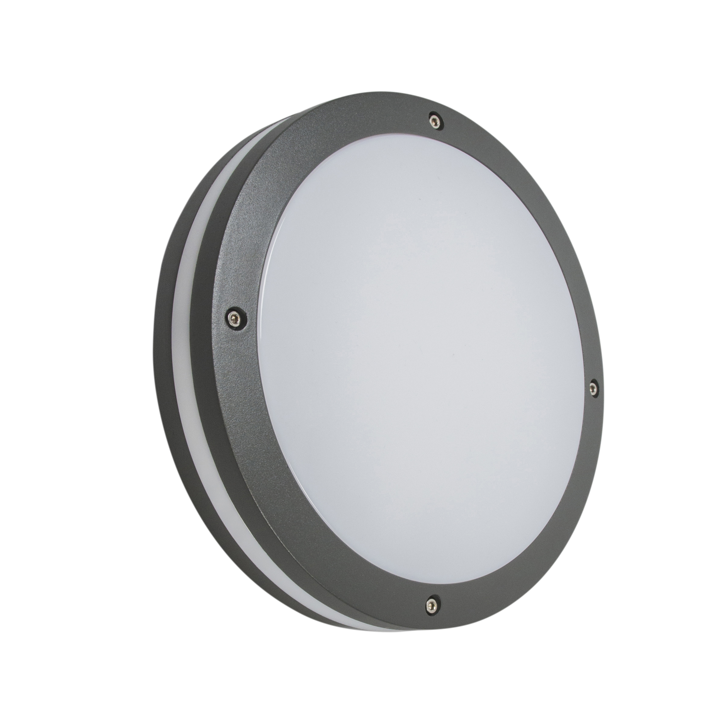 Wall and Ceiling Lamp Dark Grey 2-Lights IP54 - Glow
