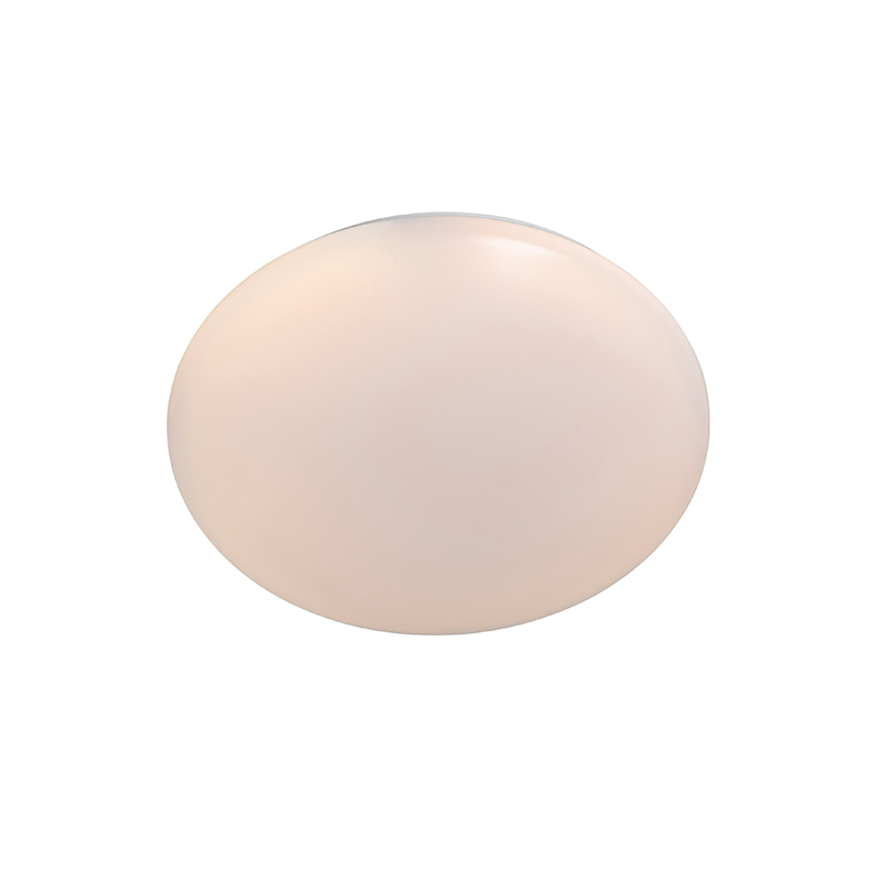 Smarte moderne Deckenleuchte weiß 38 cm inkl. LED und RGB - Iene