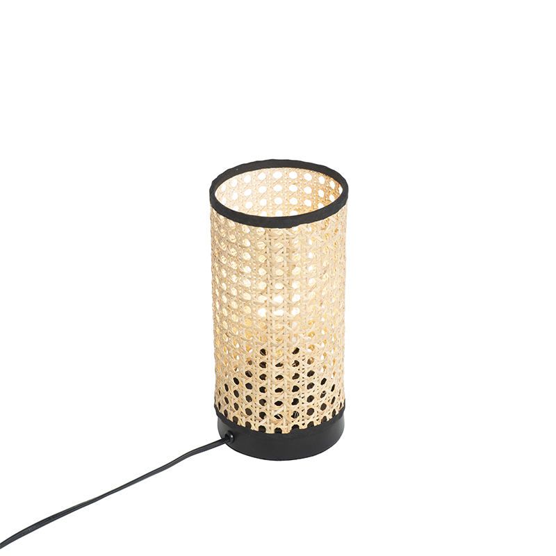 Lampada da tavolo in rattan rustica - Kata