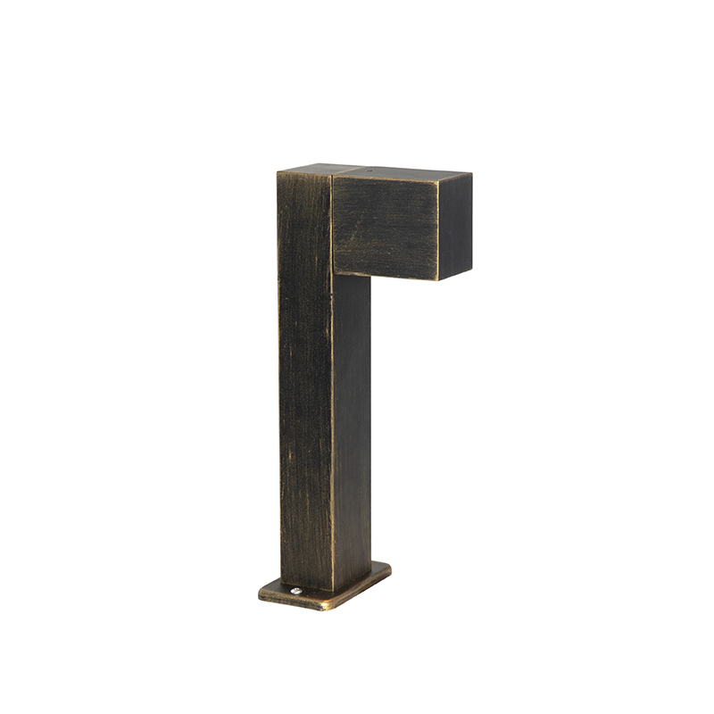 Industrial Standing Outdoor Lamp Antique Gold 35 cm IP44 - Baleno