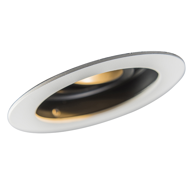 Spot encastré intelligent blanc avec acier incluant Wifi GU10 - Rondoo