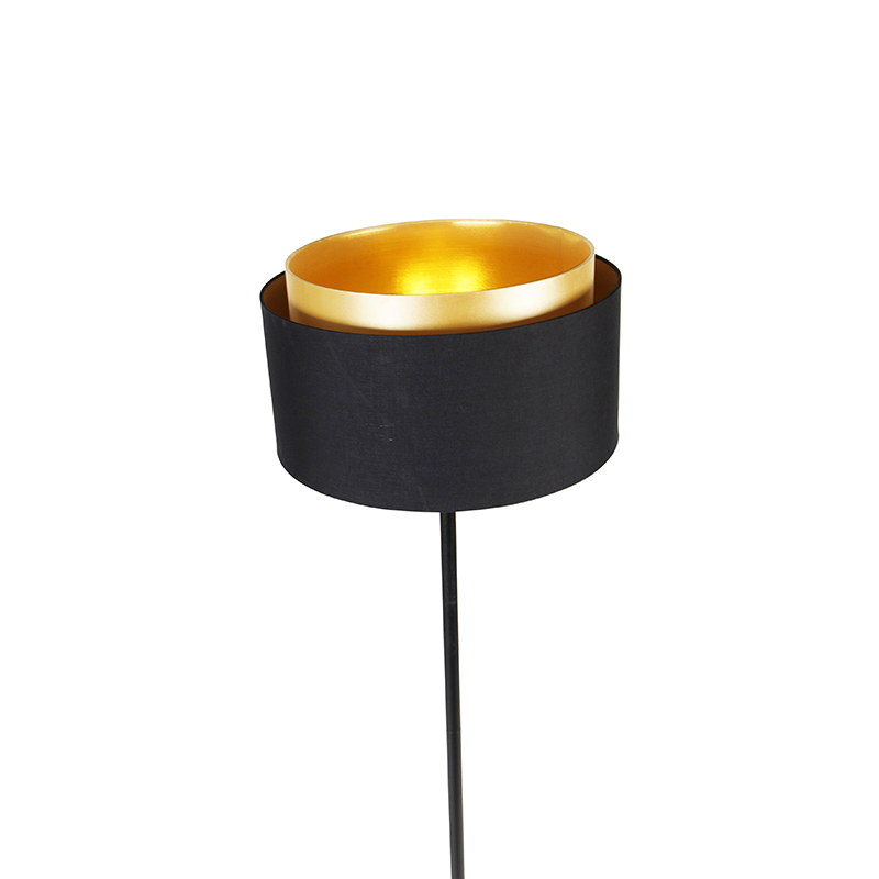 Qazqa combi - Lampada a sospensione con paralume Moderno - 1 luce - 500 mm - Beige - Moderno - Soggiorno I Camera da letto I Sala da Pranzo I Cucina