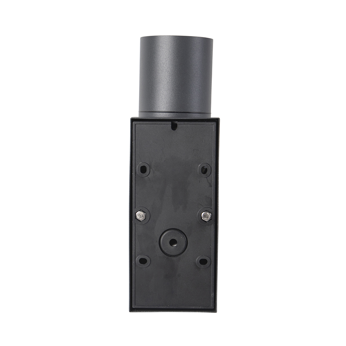 Set de 2 apliques de pared para exterior gris oscuro 2 luces sensor crepuscular - Duo