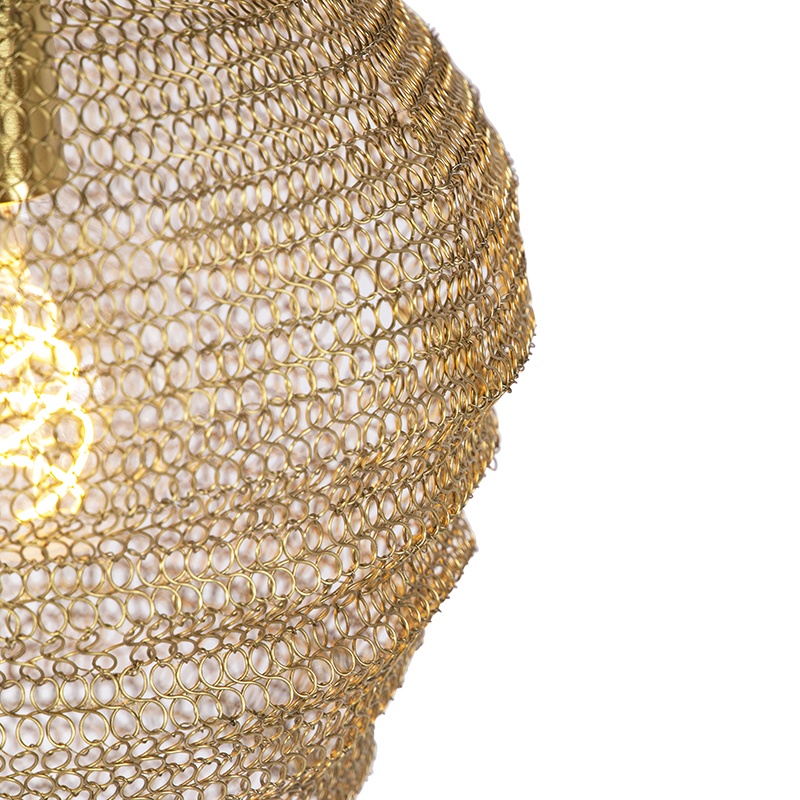 Orientalische Hängelampe Gold 30 cm - Nidum