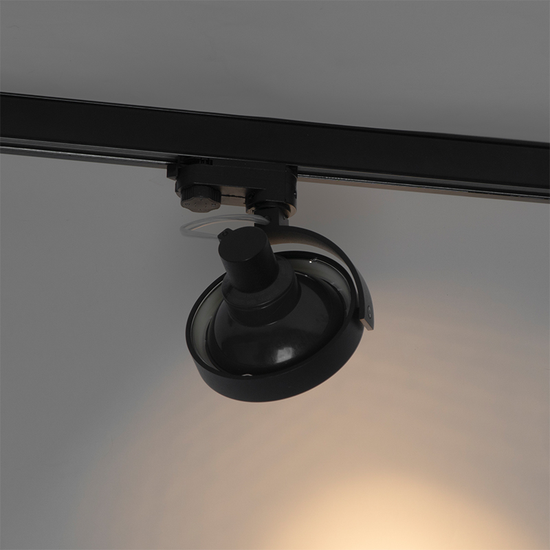 Track Spot Black for 3-Phase Track GU10 111mm - 3-Phase Master Honey