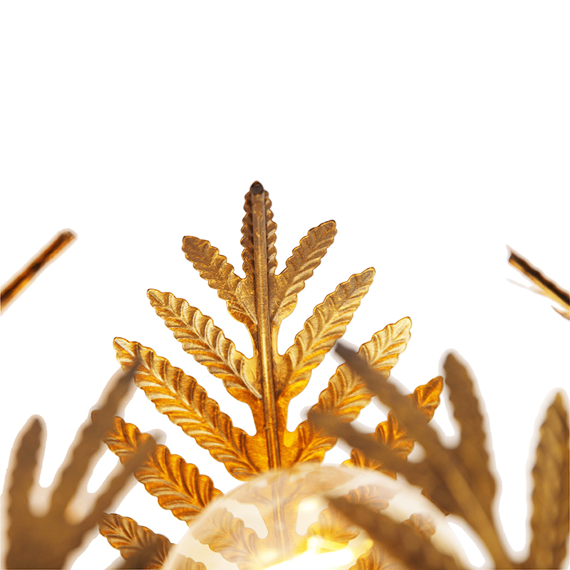 Vintage Wandleuchte Gold - Botanica