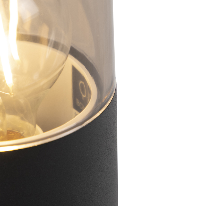 Lampadaire d'extérieur moderne 30 cm noir - Odense