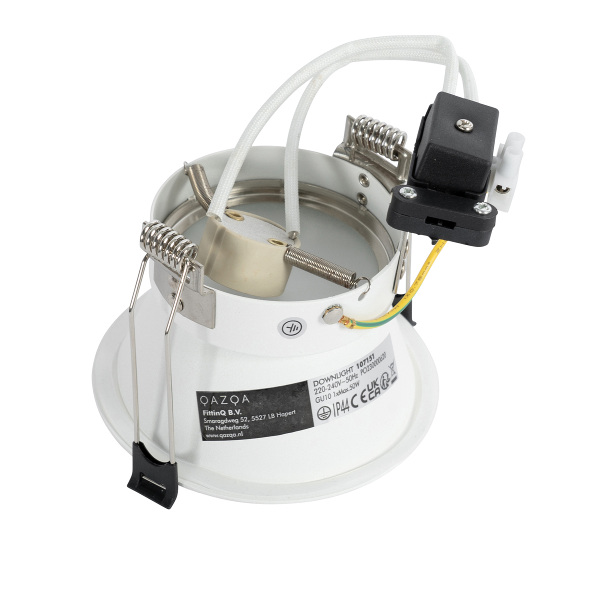 Faretto da incasso moderno bianco AR70 IP44 - Dept