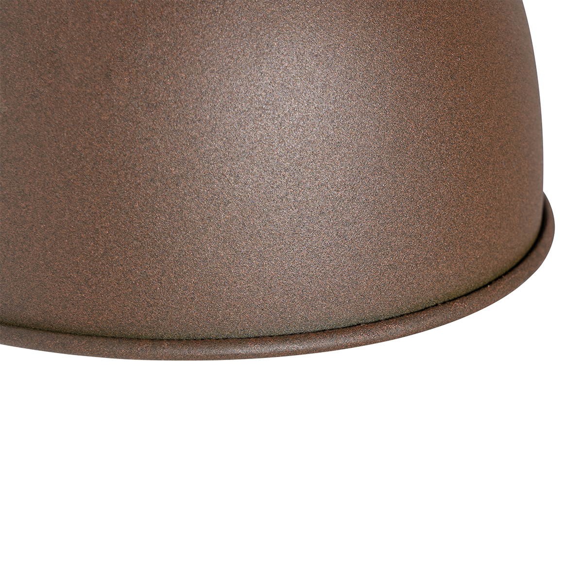 Industrial Outdoor Wall Light Rust Brown Round IP44 - Natas