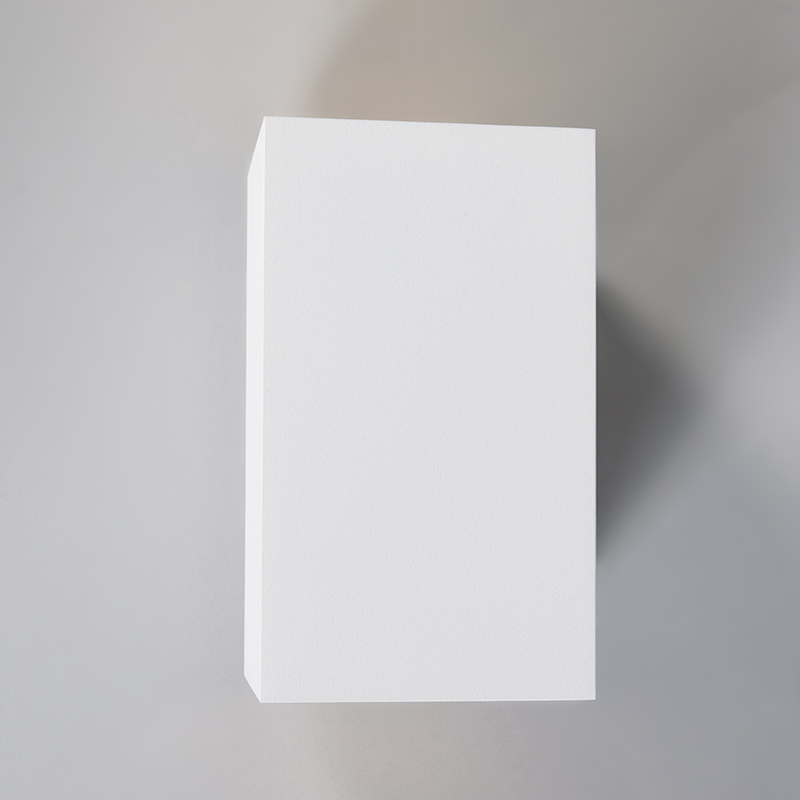 Aplique moderno blanco cuadrado 2 luces - Sandy