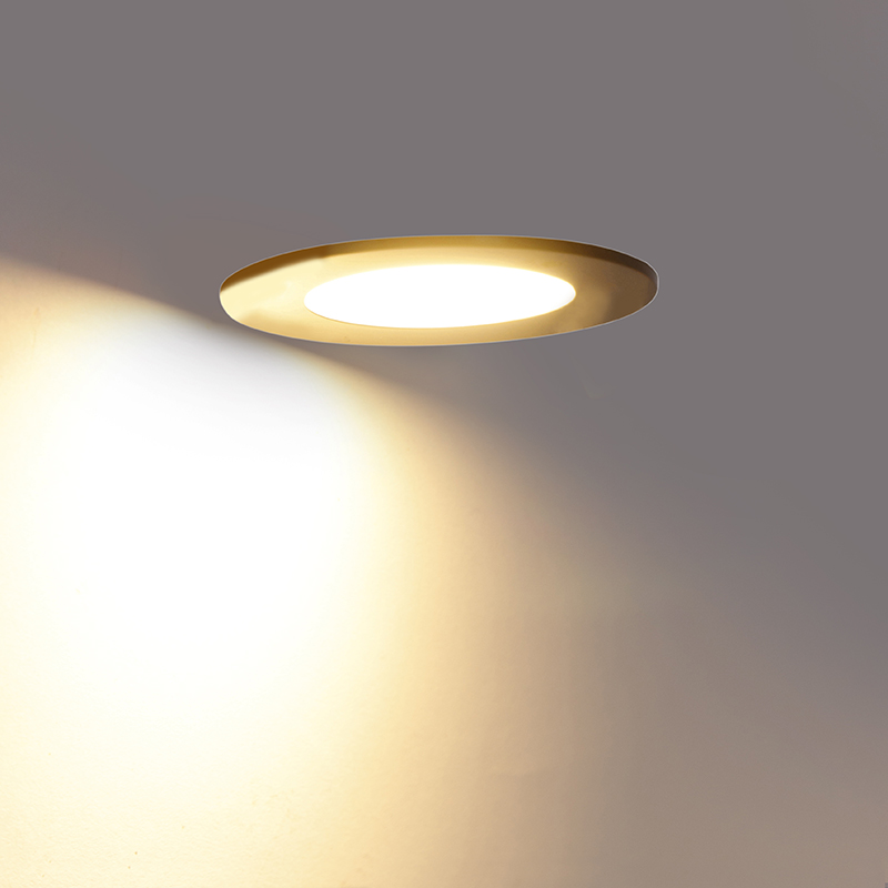 Moderne Einbauleuchte schwarz inkl. LED 3-stufig dimmbar IP65 - Blanca