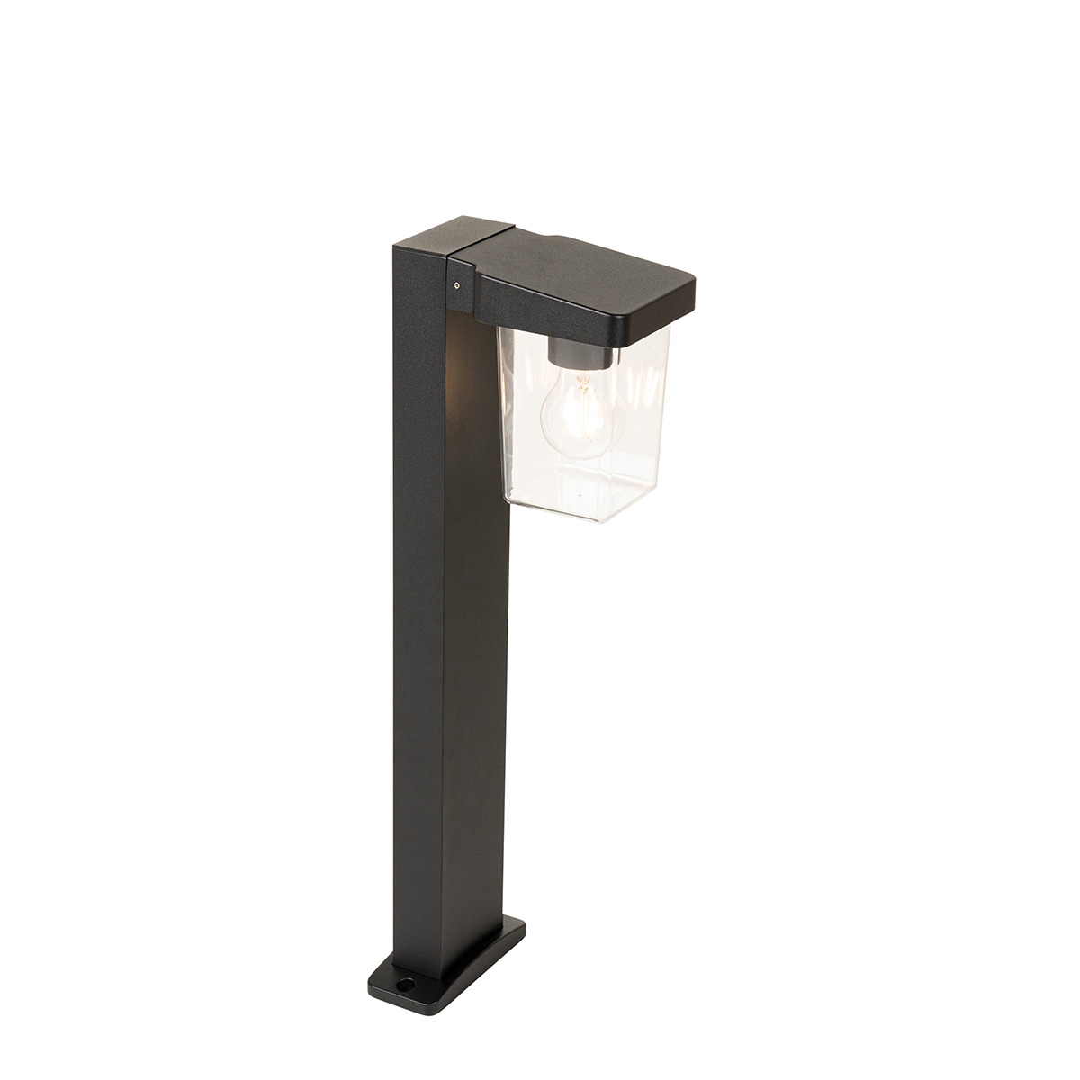 Modern Outdoor Standing Lamp Black 60 cm IP54 - Chimay