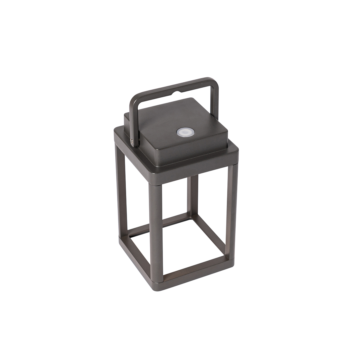 Lámpara de mesa de exterior gris oscuro con LED recargable - Yara