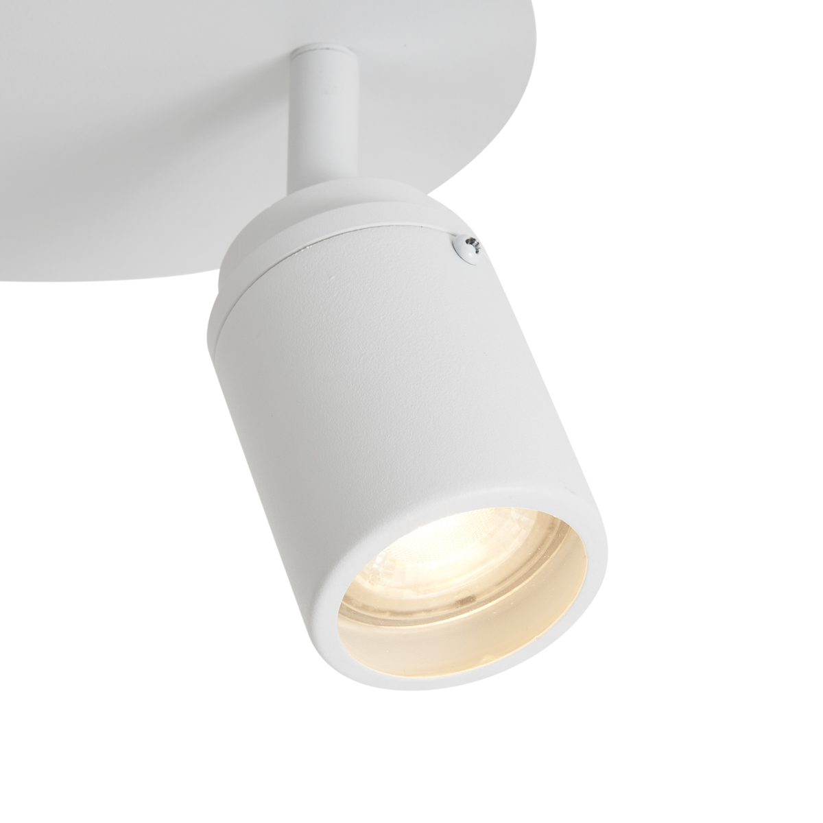 Spot de salle de bain moderne blanc 2 lumières IP44 - Ducha