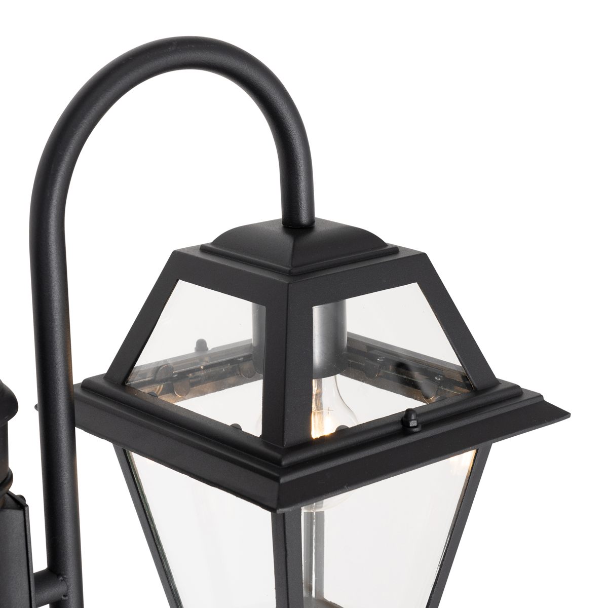 QAZQA New Orleans - Lampe Sur Pied Extérieur - 3 Lumière - L 77 Cm Vert Classiqueantique Eclairage Exterieur 84642664