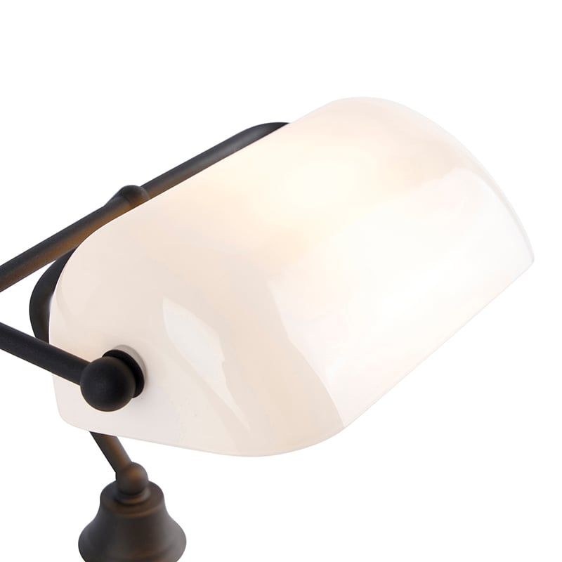 Hampton Bay Lampe de bureau à pince chromée élégante à 1 lumière