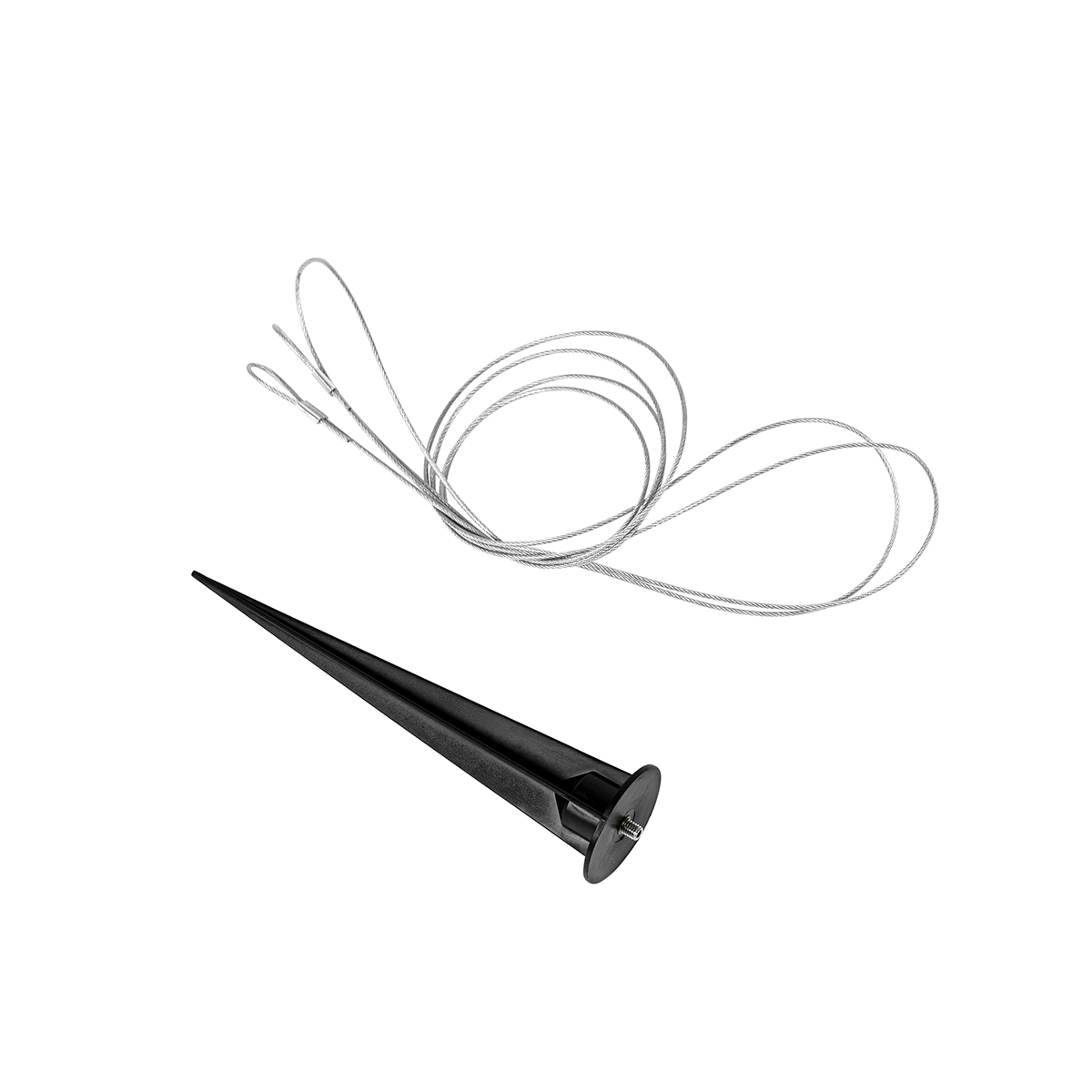 Lámpara de exterior moderna gris 25 cm IP65 - Nura