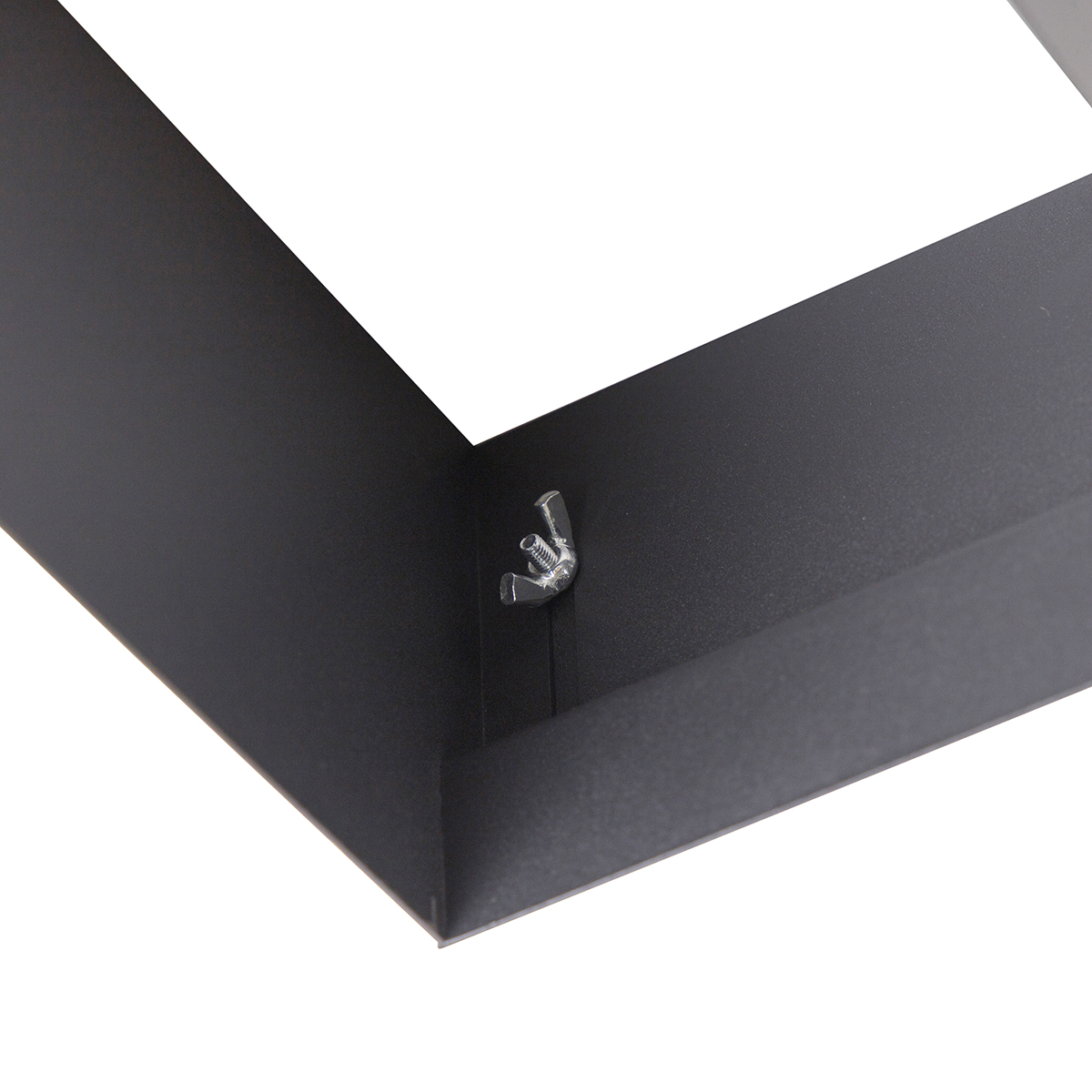 Set of 6 Recessed Spotlights Black GU10 AR111 Trimless 2-Light - Oneon