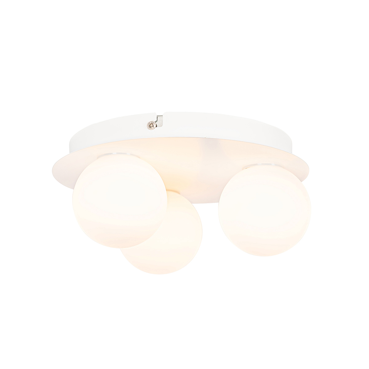 Plafoniera moderna per bagno bianca 3 luci - Cederic