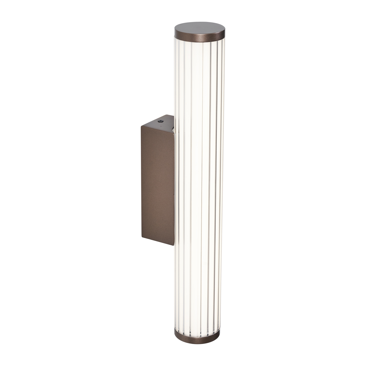 Retro Wandleuchte Bronze 40cm inkl. LED IP44 - Coco