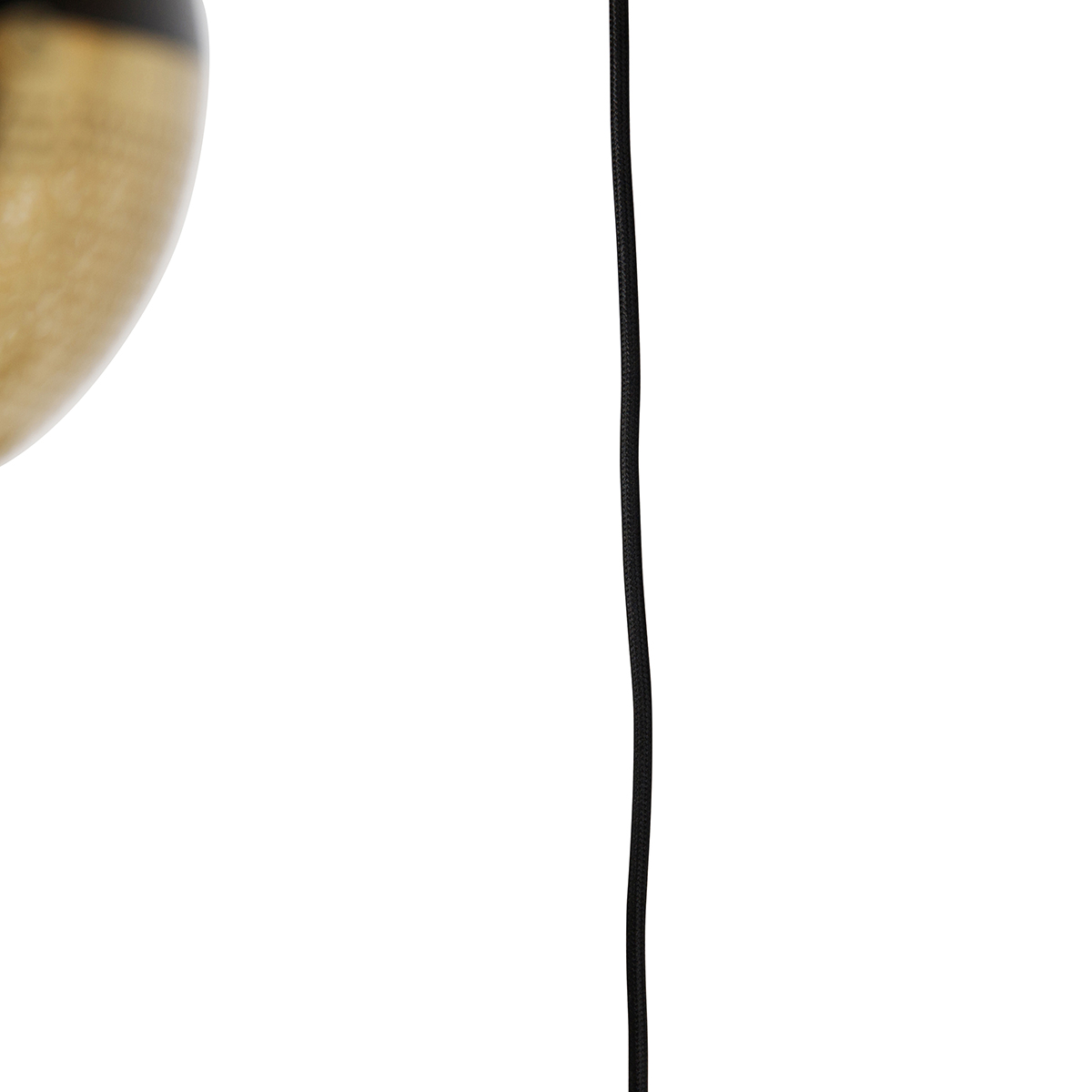 Industrial Pendant Light Black with Brass 5 Lights - Haicha