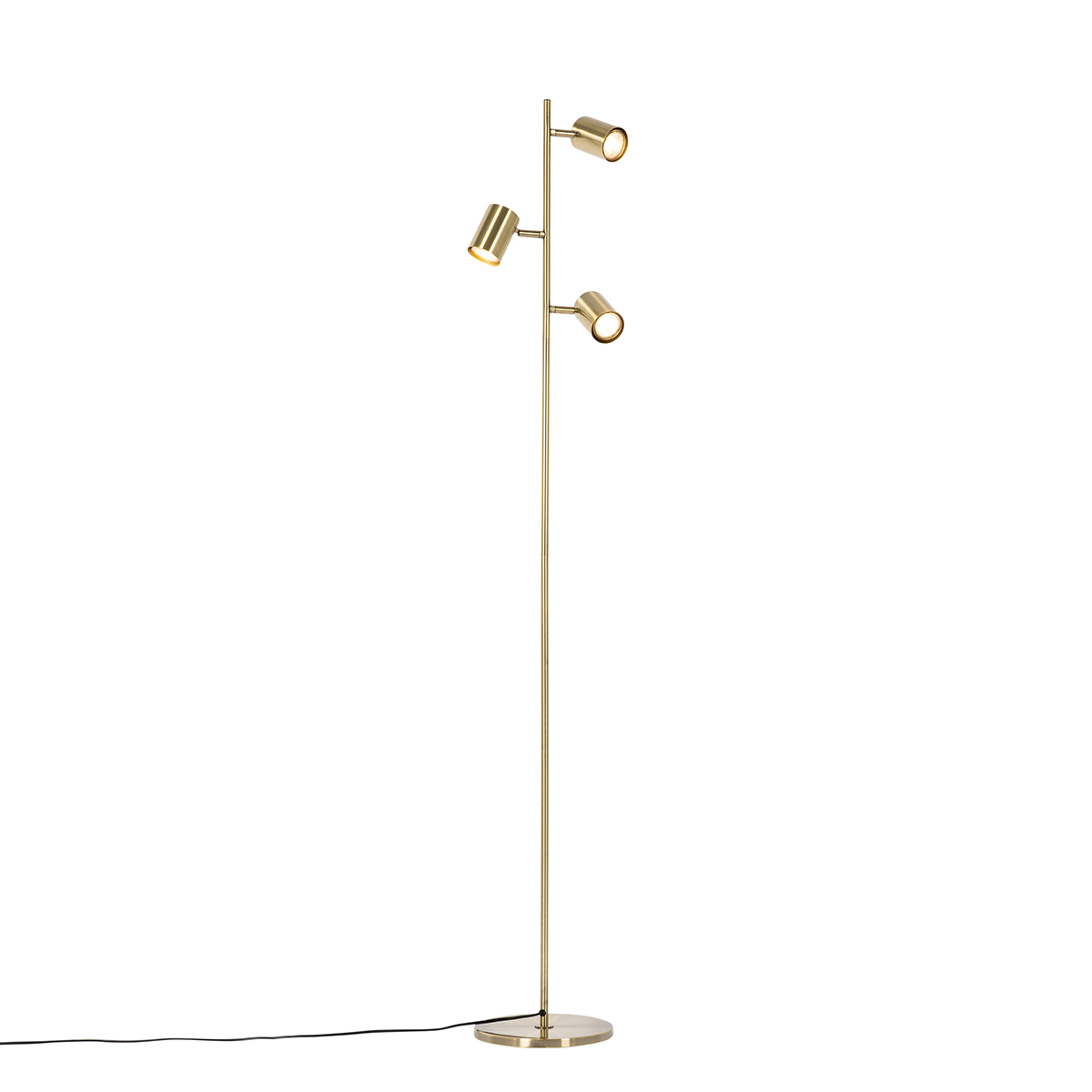 Modern Floor Lamp Bronze 3-Light - Jeana