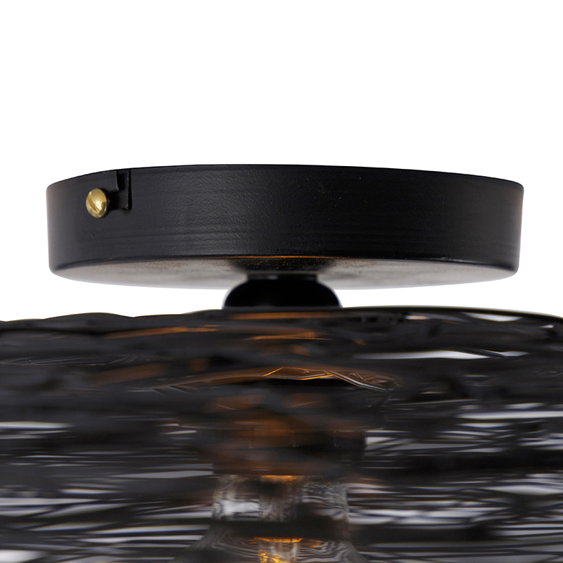 Orientalische Deckenleuchte schwarz 60 cm - Glan