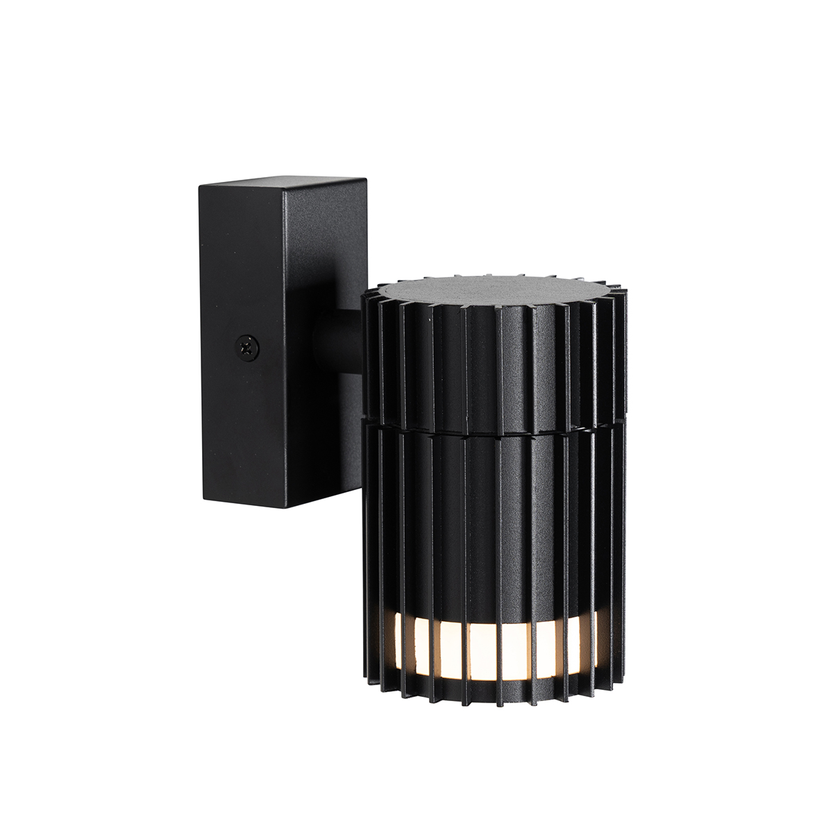 Lampada da parete da esterno di design nera IP44 - Boris