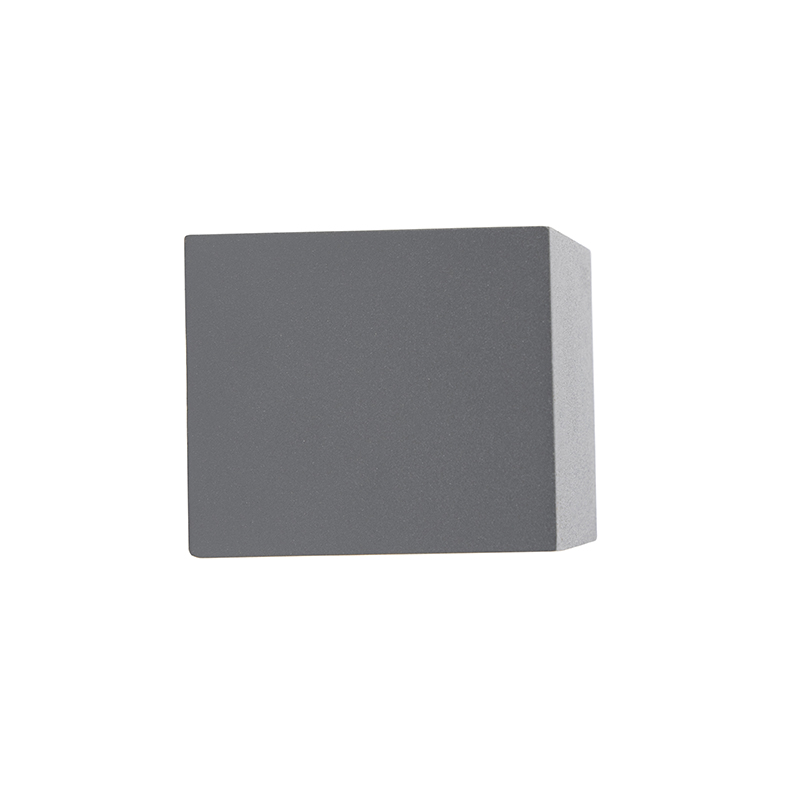 Smart Wall Lamp Black Incl. WiFi GU10 IP44 - Baleno