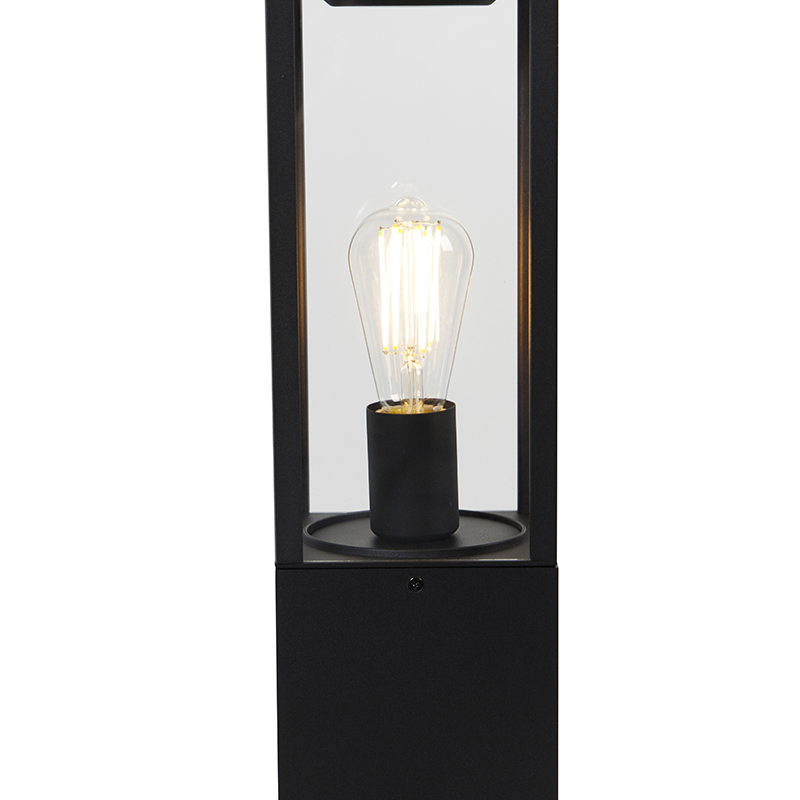 QAZQA Appliques target - Industriale - Alluminio,Plastico - Nero/Trasparente - Ovale Max. 1 x Watt
