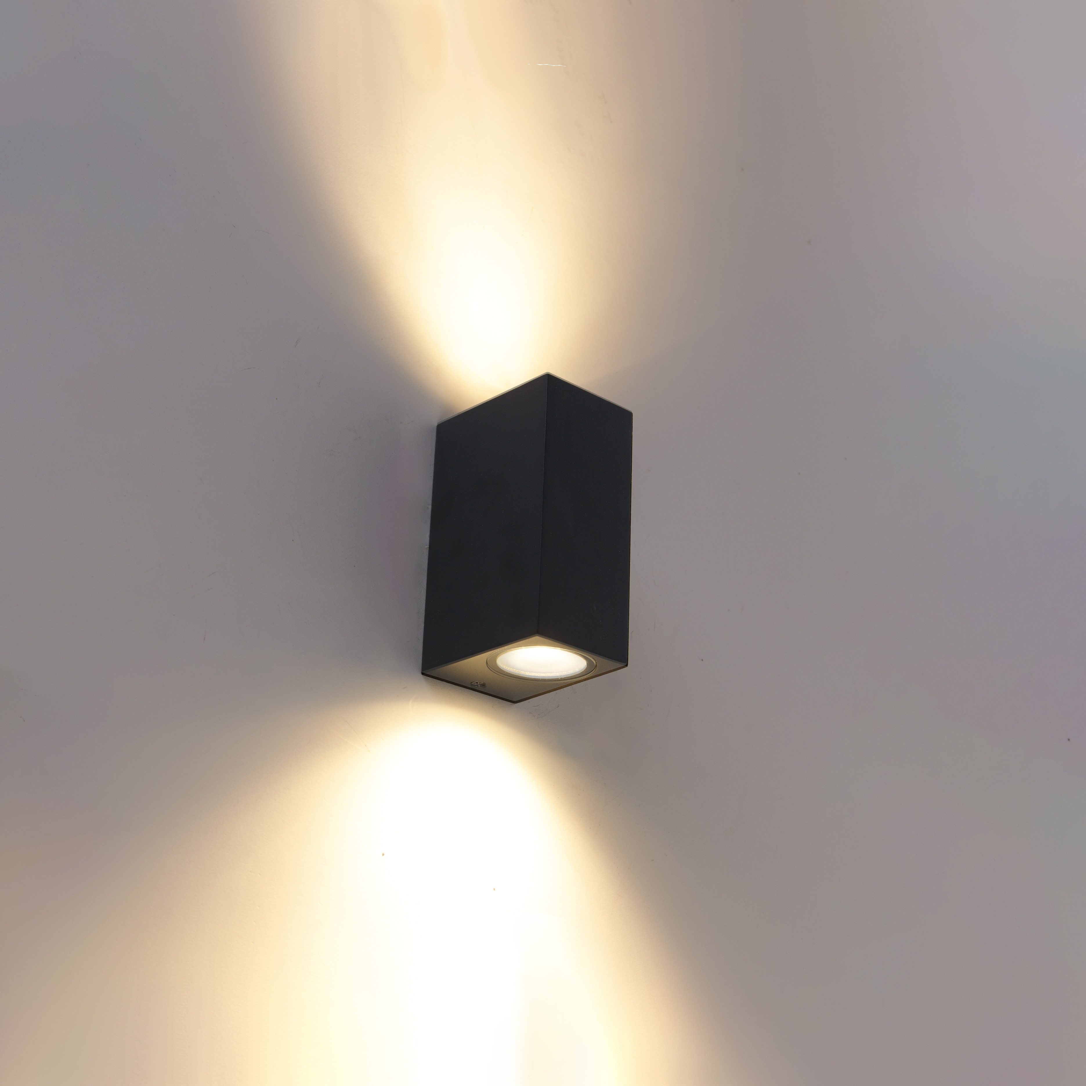 Set of 4 Modern Wall Light Black 2-Light IP44 - Baleno