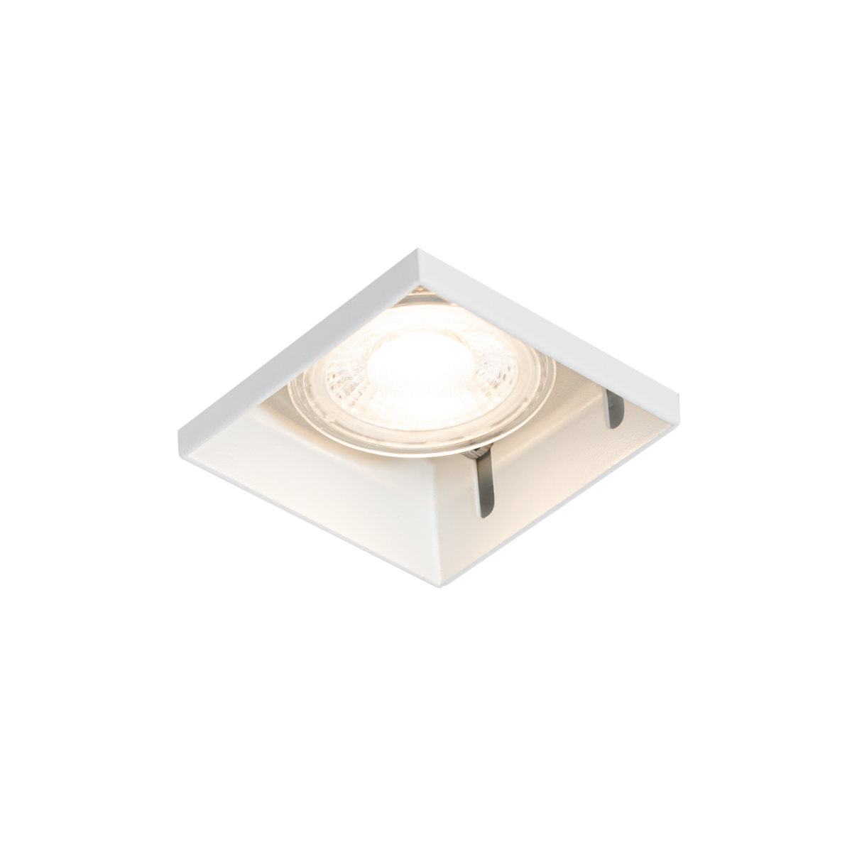 Spot encastré moderne blanc GU10 sans bordure - Oneon