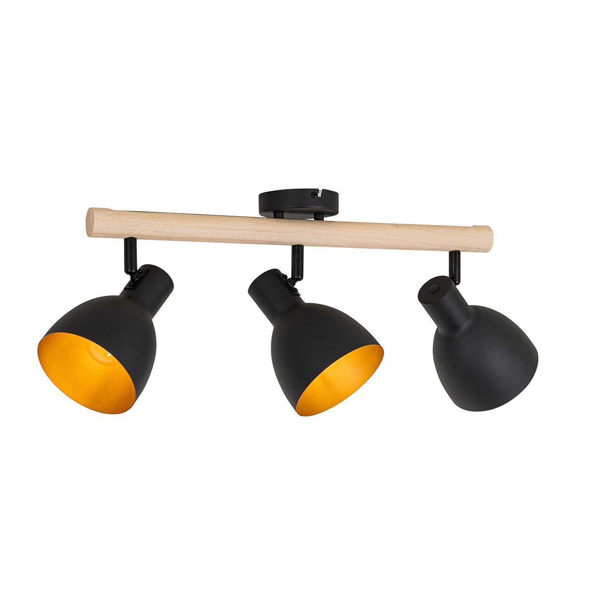 Foco De Techo Giratorio GU10 Blanco Cálido 4w Ideal Para Salón, Sala De Estar Pasillo Tres