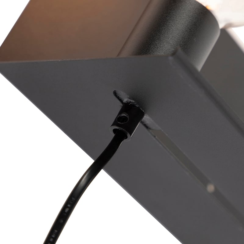 Modern Wall Light Black Adjustable - Muro
