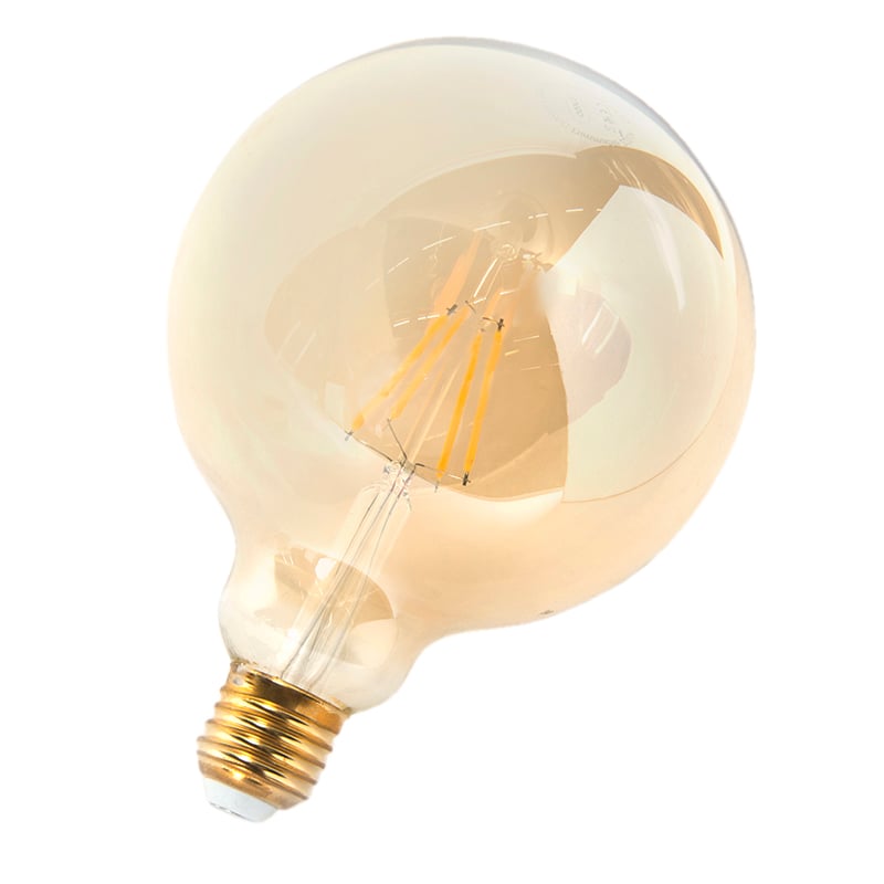 Lampada LED E27 dimmerabile ST64 oro 5W 450 lm 2200K